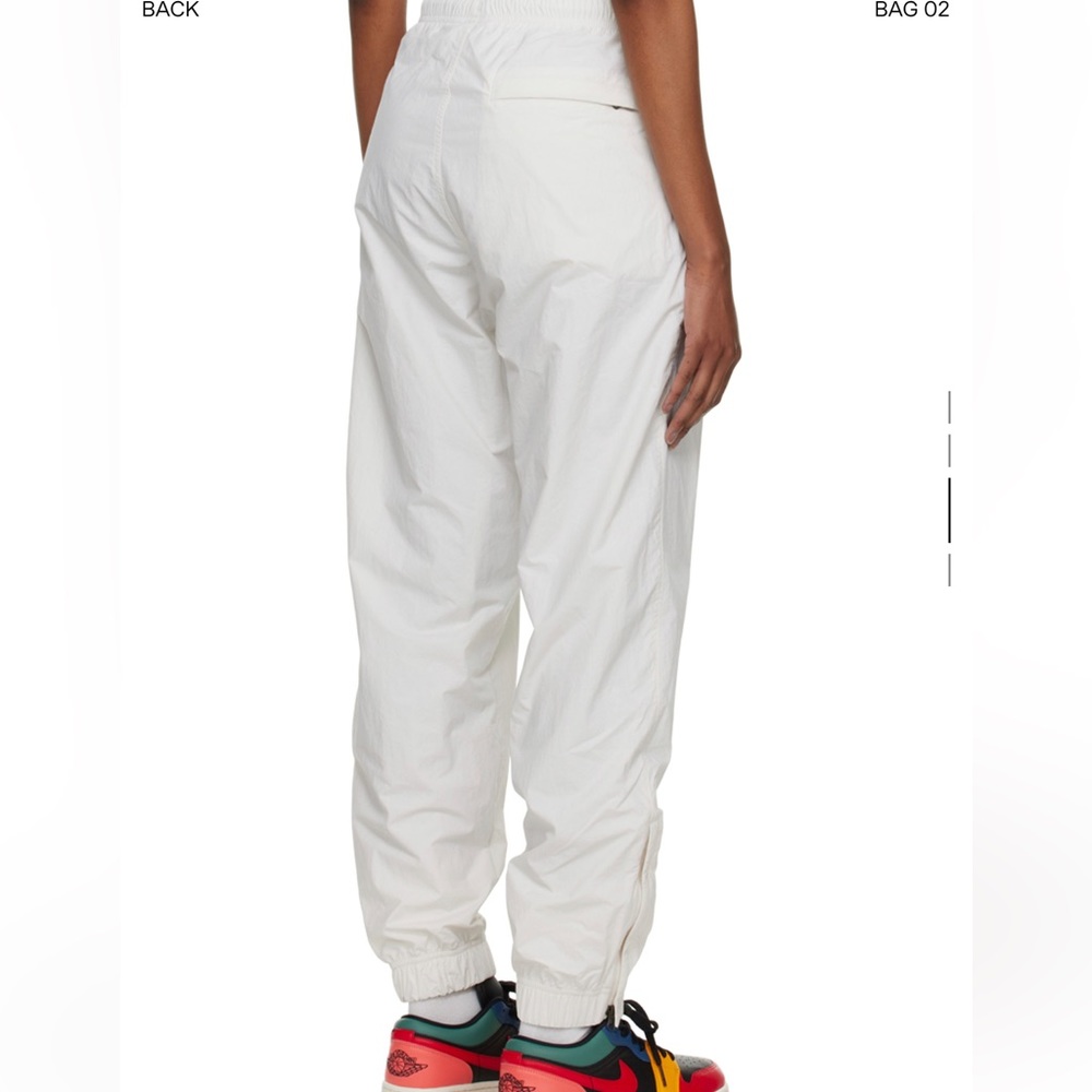 Nike Swoosh off white lounge pants
